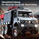 JJRC C8823C Unimog Six-Wheels All-Terrain Remote Control Car 6WD 2.4GHz - JJRC