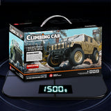JJRC C8835 RC Off-Road Heavy Duty Military Crawler with Metal Chassis & LED Lights - JJRC