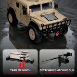 JJRC C8835 RC Off-Road Heavy Duty Military Crawler with Metal Chassis & LED Lights - JJRC