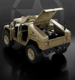 JJRC C8835 RC Off-Road Heavy Duty Military Crawler with Metal Chassis & LED Lights - JJRC