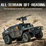 JJRC C8835 RC Off-Road Heavy Duty Military Crawler with Metal Chassis & LED Lights - JJRC