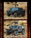 JJRC C8835 RC Off-Road Heavy Duty Military Crawler with Metal Chassis & LED Lights - JJRC