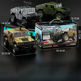 JJRC C8835 RC Off-Road Heavy Duty Military Crawler with Metal Chassis & LED Lights - JJRC