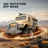 JJRC Q241 4WD Amphibious Remote Control Armored Vehicle RC Army Truck - JJRC