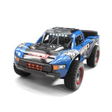 JJRC Q130A High Speed RC Truck Up to 48km/h RC390 Carbon Brush Motor Metal parts LED Lights 7.4V Battery - Radio Control JJRC