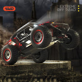 JJRC Q141A 4WD RC Buggy Up to 38km/h RC390 Carbon Brush Motor Metal parts LED Lights 7.4V Battery - Radio Control JJRC