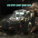 JJRC Q141A 4WD RC Buggy Up to 38km/h RC390 Carbon Brush Motor Metal parts LED Lights 7.4V Battery - Radio Control JJRC