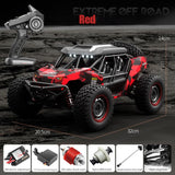 JJRC Q141A 4WD RC Buggy Up to 38km/h RC390 Carbon Brush Motor Metal parts LED Lights 7.4V Battery - Radio Control JJRC