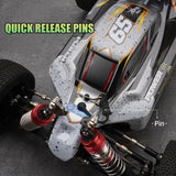JJRC Q146A RC 4WD Alloy Chassis Buggy Up to 40km/h 390 Carbon brush motor Metal parts 7.4V Battery - Radio Control JJRC