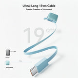 Joyroom JR-PBF27 22.5W 10000mAh Power Bank with Built-In Dual Cables - Joyroom