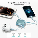 Joyroom JR-PBF27 22.5W 10000mAh Power Bank with Built-In Dual Cables - Joyroom