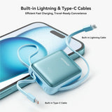 Joyroom JR-PBF27 22.5W 10000mAh Power Bank with Built-In Dual Cables - Joyroom