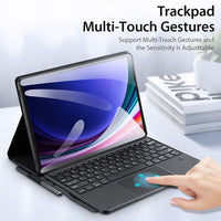 Samsung Galaxy Tab S8 Ultra / S9 Dux Ducis Bluetooth Keyboard/Folio Cover Detachable Touchpad - Noco