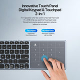 Universal Dux Ducis LK Pro Wireless Keyboard with Touchpad | Rechargeable - Dux Ducis