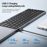 Universal Dux Ducis LK Pro Wireless Keyboard with Touchpad | Rechargeable - Dux Ducis