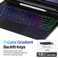 Samsung Galaxy Tab S8 Ultra/S9 Ultra/S10 Ultra Dux Ducis Magnetic Floating Keyboard Cover - Noco