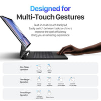Samsung Galaxy Tab S8 Ultra/S9 Ultra/S10 Ultra Dux Ducis Magnetic Floating Keyboard Cover - Noco