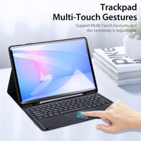 Samsung Galaxy Tab S10 FE + Dux Ducis TK Wireless Keyboard Cover - Dux Ducis