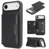 iPhone 17 Air Kalebol MagSafe Detachable Wallet Cover - Black - RedPepper