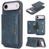 iPhone 17 Air Kalebol MagSafe Detachable Wallet Cover - Blue - RedPepper
