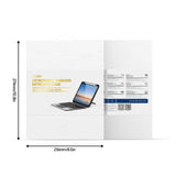 Apple iPad 11 2025 / iPad 10th Gen 10.9 2022 - Dux Ducis VK Wireless Detachable Keyboard/Cover 1’’ Display - Noco