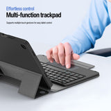 Samsung Galaxy Tab A9+/A11+ Bluetooth Keyboard Cover | Dux Ducis YK Touchpad Keyboard - Dux Ducis