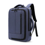 NOCO Oxford Laptop Backpack USB Output Multiple Zip Compartments Up to 15.6 - Blue - Gaming NOCO