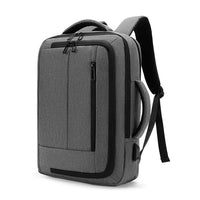 NOCO Oxford Laptop Backpack USB Output Multiple Zip Compartments Up to 15.6 - Grey - Gaming NOCO