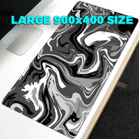 Large Absract Desktop Mouse/Keyboard Pad Non-Slip 900x400mm - Noco