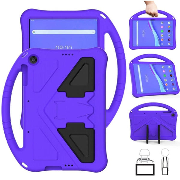 LENOVO M10 / P10 Tablet Shockproof Protective Cover Integrated Handle and Stand - Purple - Noco