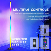 1.2 Metre Dual Smart LED Light Bars with Bluetooth App and Line control Circular Base Model KBB2 - NOCO
