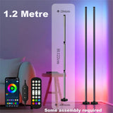 1.2 Metre Dual Smart LED Light Bars with Bluetooth App and Line control Circular Base Model KBB2 - NOCO
