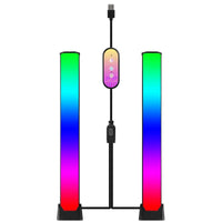 LUZ 60 LED Dual Sound Activated Ambient Light Bars Multiple Modes and Colours USB Powered - NOCO