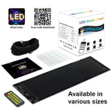 LED Matrix Flexible Sign Panel - Custom Messages and Pics Phone App Control - NOCO
