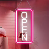 LED Neon Open Sign - Dimmable Business Signage for Retail Cafes Bars & Shops - 608D - NOCO