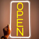LED Neon Open Sign - Dimmable Business Signage for Retail Cafes Bars & Shops. Variety of Styles - 608J - NOCO