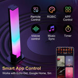 SAL002 Pro RGB Sound-Activated Atmosphere Light Bars with Remote - NOCO
