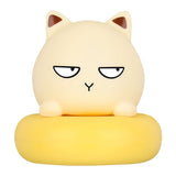 Children’s Soft Silicone Night Light Touch Control Cute Cat Rechargeable - NOCO