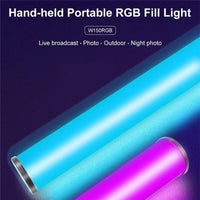 Vloglite W150RGB-I Handheld LED Photography Video Fill Light Rechargeable 150 LEDs - Vloglite