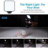 Vloglite W36 Mini LED Photography Beauty Light Rechargeable 36 LEDs - Vloglite