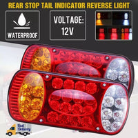 [2 Pack] 215mm 12V Trailer/Truck Tail Light Set - Automotive Noco