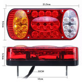 [2 Pack] 215mm 12V Trailer/Truck Tail Light Set - Automotive Noco