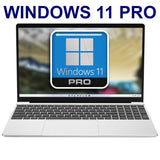 GXMO A156N 15.6’’ Windows 11 Laptop | Intel N95 Quad-Core | 16GB RAM | 512GB SSD | Fingerprint Unlock - NOCO