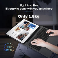 GXMO G15 Ryzen 7 15.6’’ Laptop 32GB RAM + 1TB Storage Radeon Graphics - Blackview