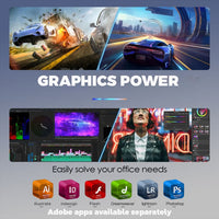 GXMO G15 Ryzen 7 15.6’’ Laptop 32GB RAM + 1TB Storage Radeon Graphics - Blackview