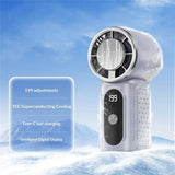 M69 Mini Handheld TEC Semiconductor Cooling Fan with Digital Display - Yesido