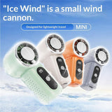 M69 Mini Handheld TEC Semiconductor Cooling Fan with Digital Display - Yesido