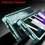 Samsung Galaxy Z Fold 2 Electroplated Mecha Cover with screen Protection - Cover Noco