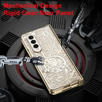 Samsung Galaxy Z Fold 3 Electroplated Mecha Cover with screen Protection - Cover Noco