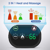 Heat and Vibration Therapy Shoulder Massaging Brace LED Touch Control Rechargeable - NOCO